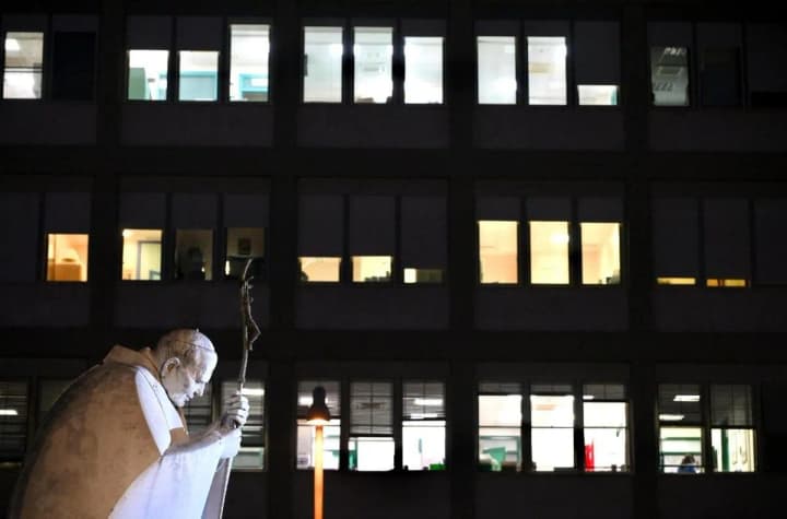 Pope Francis is no longer in critical condition - AFP