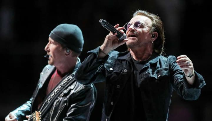 The world-famous band U2 supported Volodymyr Zelenskyy and Ukraine