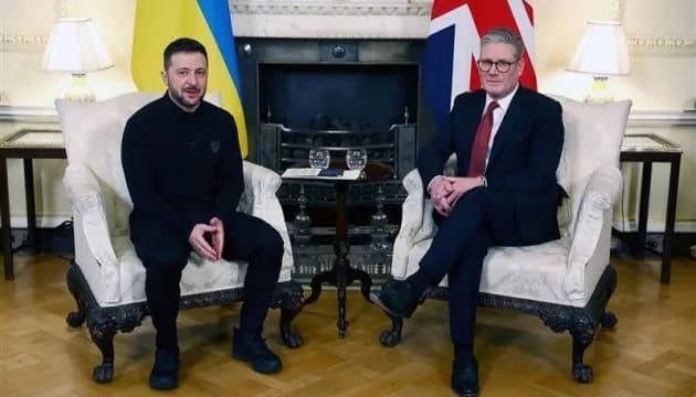 Zelensky discussed with the British Prime Minister the vision for the next steps to achieve peace.