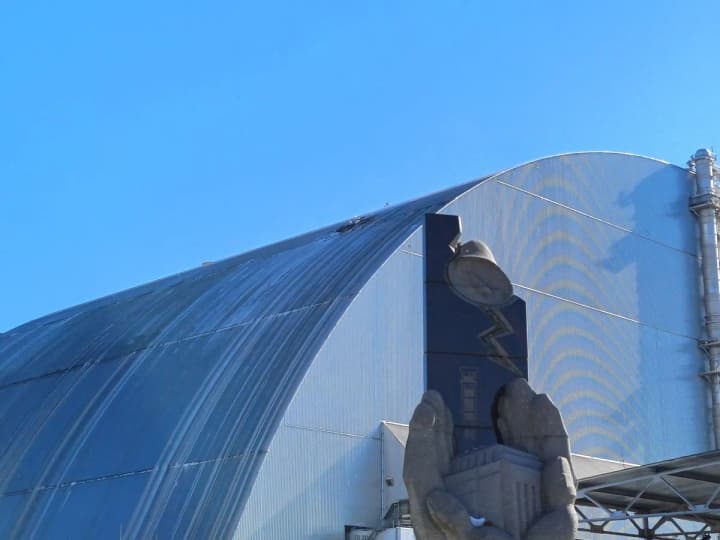 At Chernobyl, rescuers eliminated the consequences of a Russian drone strike