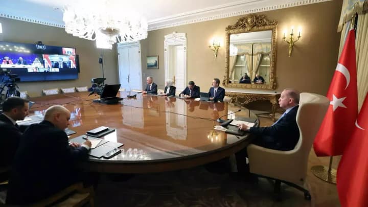 Эрдоган поддержал идею перемирия и прекращения атак в воздухе и на море в войне рф против Украины