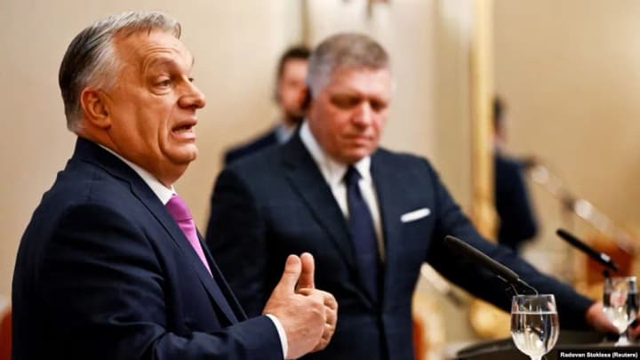 The EU removes a number of Russians from its sanctions list after pressure from Hungary and Slovakia, securing an agreement to extend sanctions - media