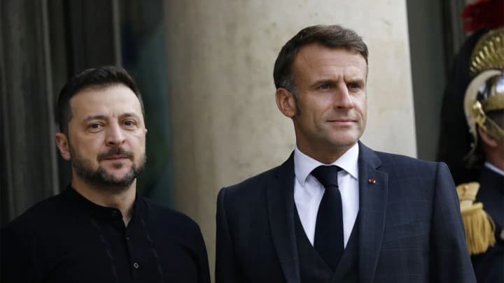 Зеленский провел разговор с Макроном и анонсировал звонок Эрдогану