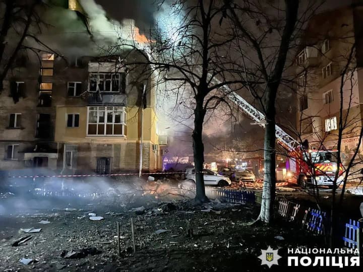 Night attack on Chernihiv: destroyed houses recorded, but no casualties