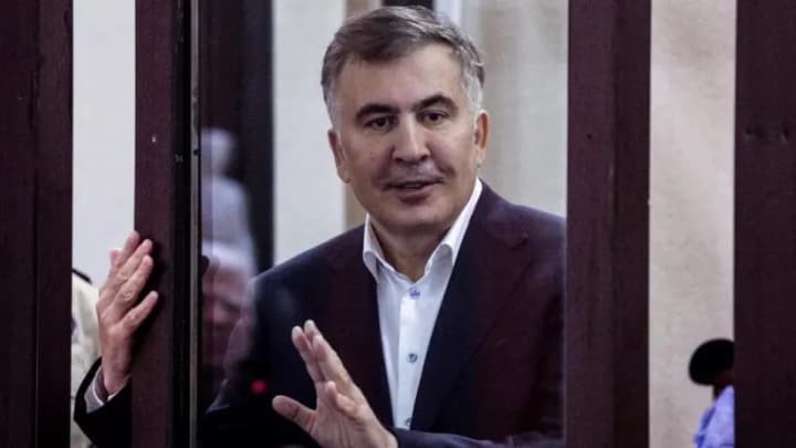 Saakashvili was sentenced to another 4.5 years in prison for illegal border crossing