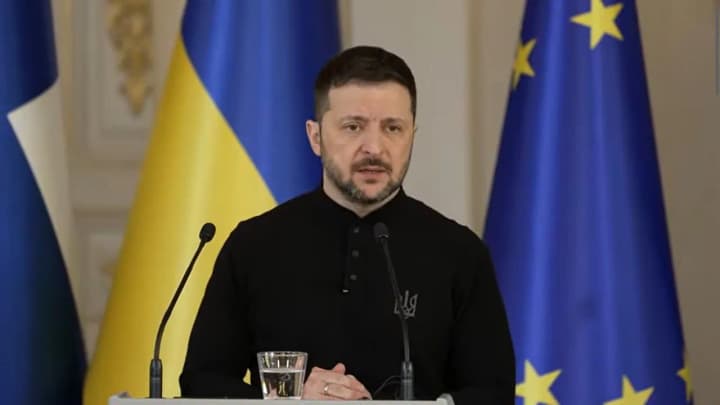 Zelenskyy announced a planned conversation with Trump today
