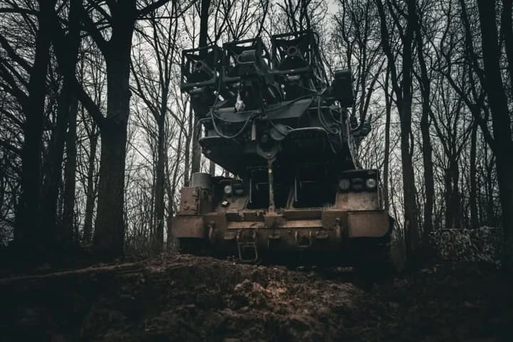 Almost a third of the battles are in one direction: map from the General Staff