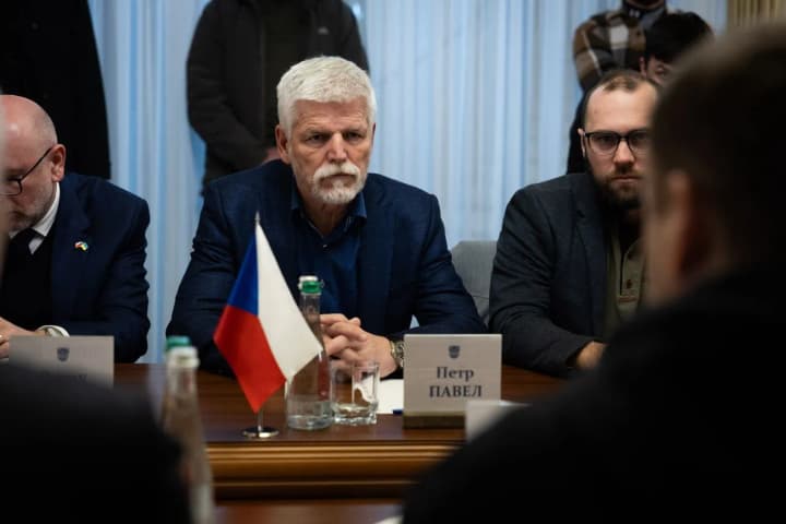 President of the Czech Republic arrived in Kyiv to meet with Zelenskyy