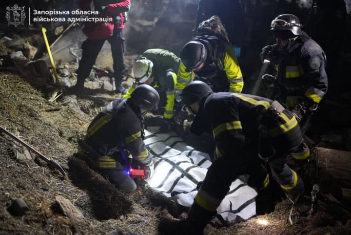 Strike on Zaporizhzhia: one victim and six wounded, two in serious condition