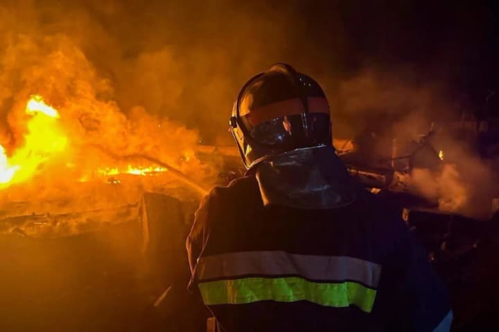 KAB strikes on Zaporizhzhia region: fire broke out, villages without electricity