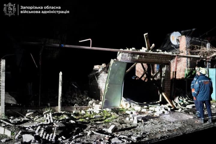 российская атака на Запорожье: ранена 54-летняя женщина
