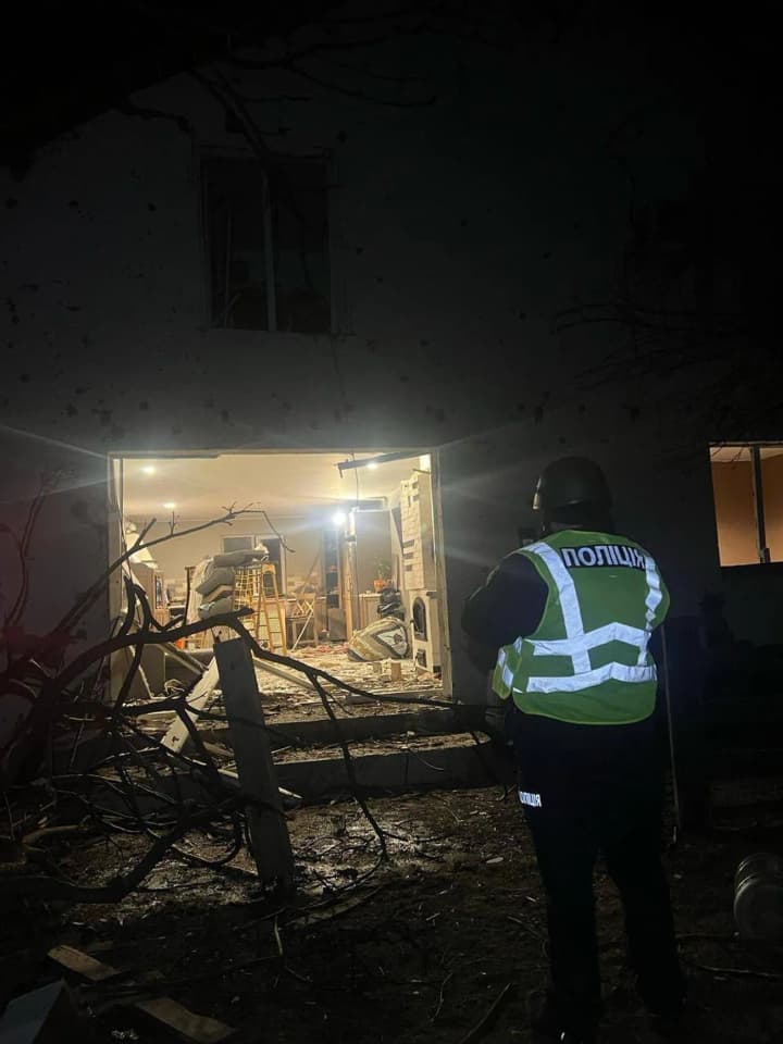 Через атаку безпілотників на Київщині травмований чоловік