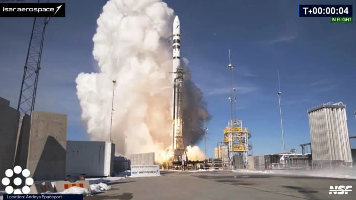 Перша запущена з Європи орбітальна ракета вибухнула після запуску: політ назвали успішним