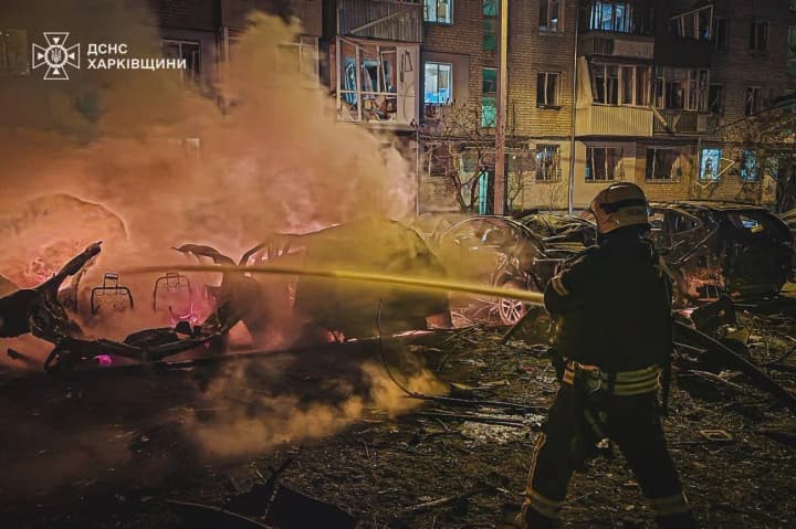 Russian drone attack on Kharkiv: rescuers unblocked fragments of the third body