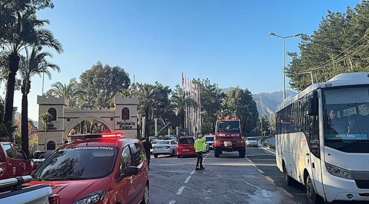 У п'ятизірковому готелі поблизу турецького курорту Мармарис сталася пожежа