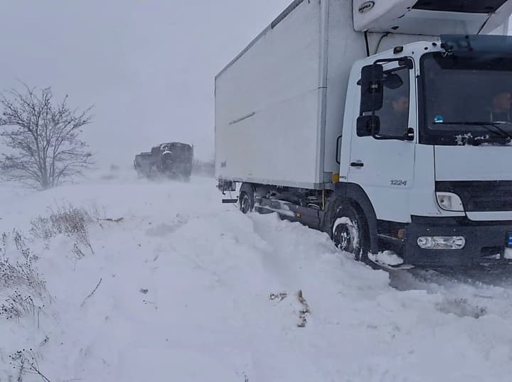 Bad weather paralyzed traffic in Mykolaiv region: restriction regime continues
