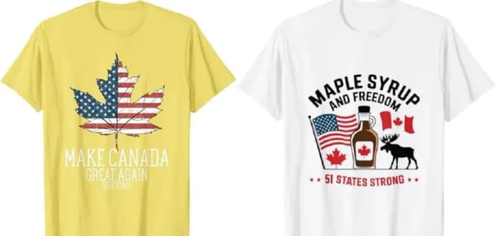 Canadians are outraged by the sale of "51st U.S. state" merchandise on Amazon