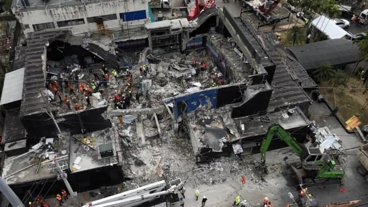 In Dominica, the number of victims of the nightclub collapse has risen to 231