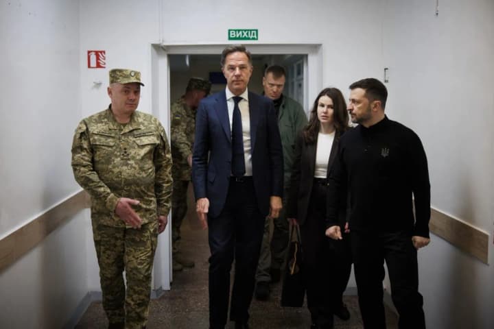 Рютте і Зеленський в Одесі обговорили підтримку України та мирні ініціативи