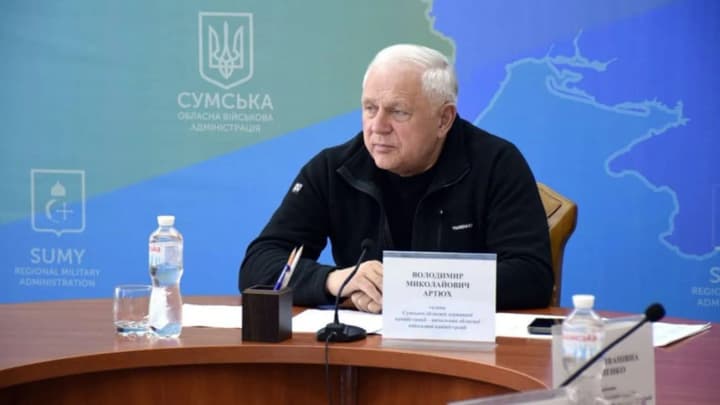 Звільнено голову Сумської ОВА Володимира Артюха: указ президента