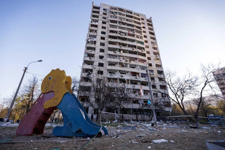 Enemy strike on Kharkiv: 18 people are in hospitals