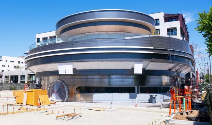 Tesla Completes Construction of Unique 1950s-Style Complex Near Hollywood