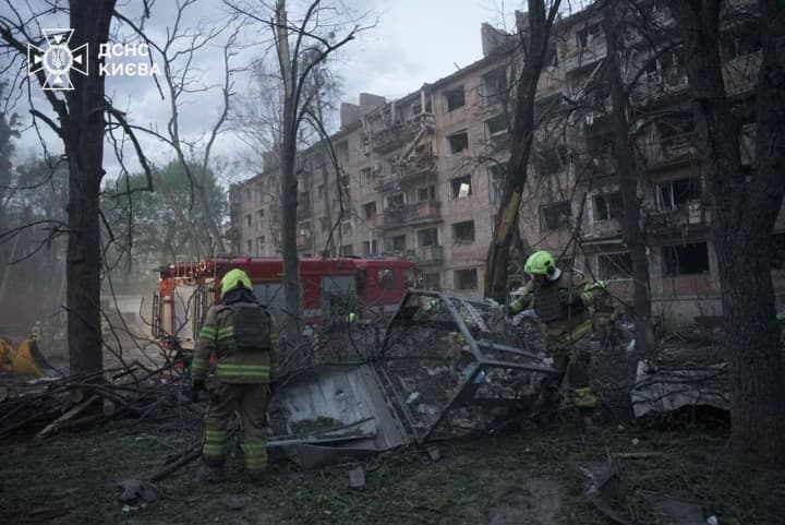 Massive attack on Ukraine on April 24: the Ministry of Internal Affairs showed the consequences of Russian strikes