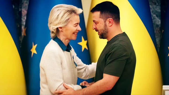 Урсула фон дер Ляєн зустрінеться з Володимиром Зеленським у Римі