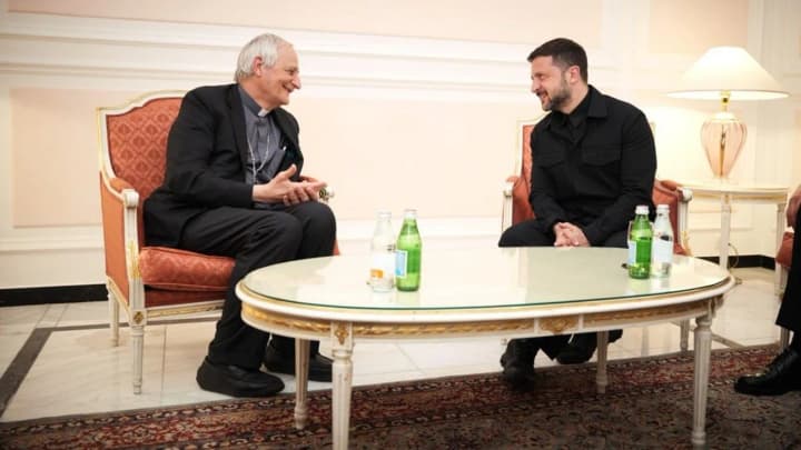 Зустріч Зеленського та кардинала Дзуппі: обговорили повернення українських дітей