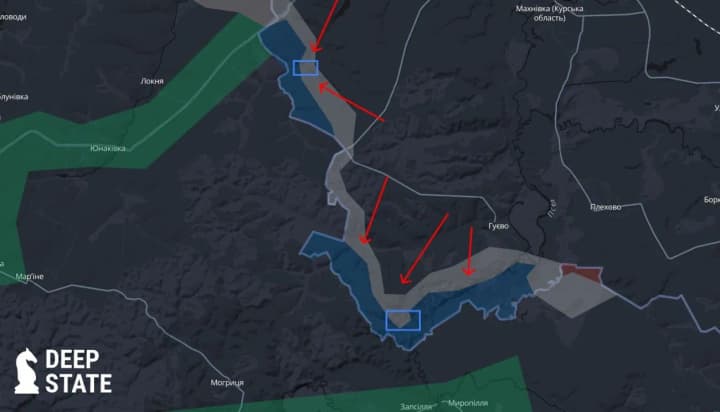 В DeepState спростували окупацію Курщини але визнали, що ситуація там складається не найкращим чином