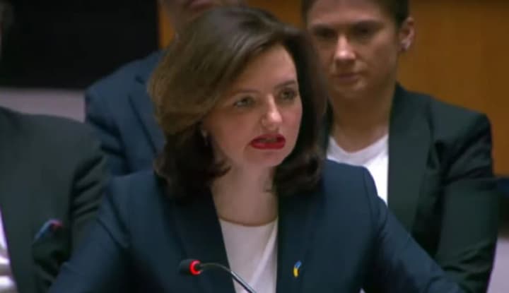 Deputy Foreign Minister at the UN Security Council: Ukraine will not accept peace at any cost