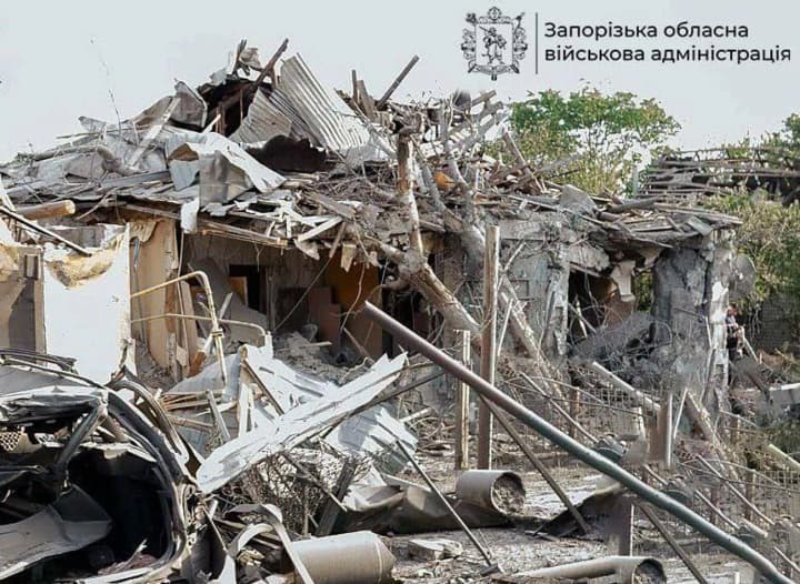 Zaporizhzhia region under massive attack: woman injured, hundreds of shellings