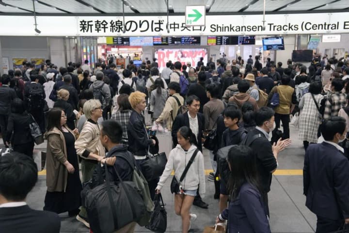 Змія викликала зупинку руху швидкісних поїздів у Японії