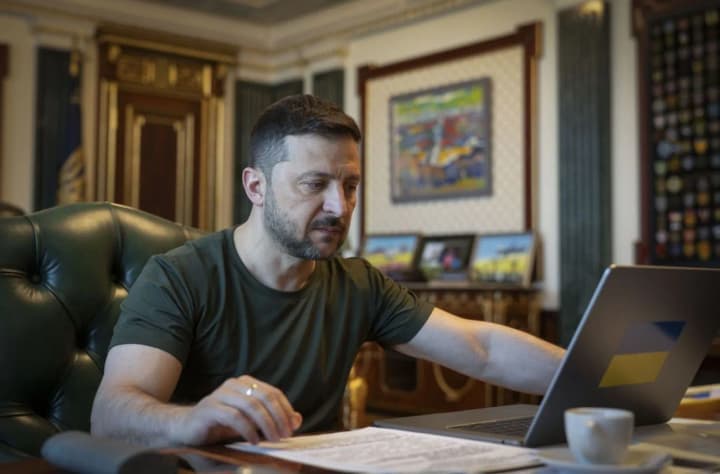 Zelenskyy and Frederiksen discussed support for Ukraine and strengthening sanctions against the Russian Federation