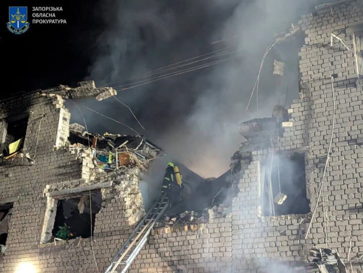 In Zaporizhzhia, the number of injured in the Russian strike has risen to 33