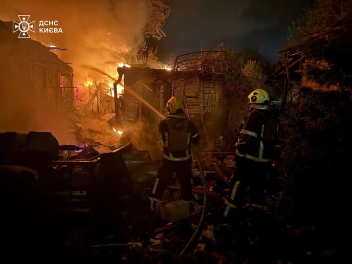 Kyiv after the drone strike: the number of victims has increased, rescuers showed the consequences (photo)