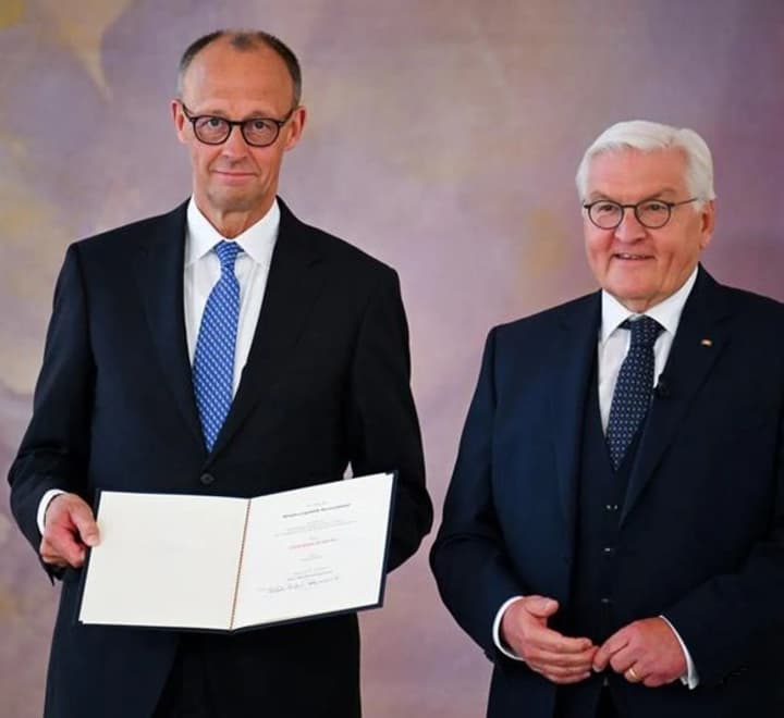 Президент Німеччини Штайнмаєр призначив Мерца канцлером