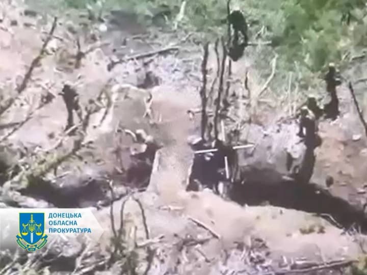 На Донетчине оккупанты расстреляли троих пленных военных ВСУ