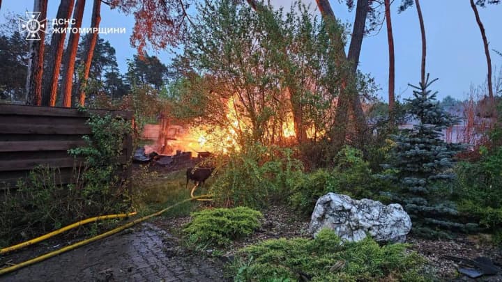 Житомирщина зазнала атаки рф "шахедами": показали наслідки