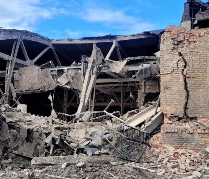 Удар рф по Сумам: один человек погиб, семь ранены