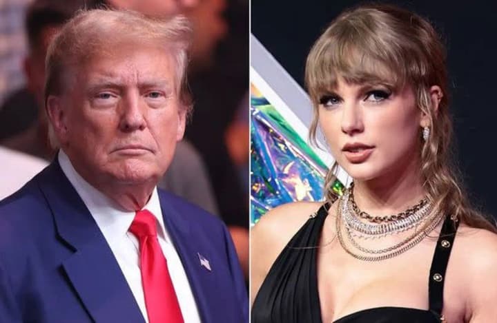 Trump said that Taylor Swift is "no longer hot"