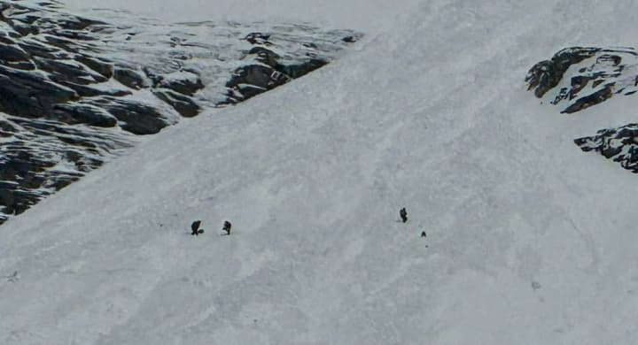 An avalanche struck in Switzerland: two people died, five more were injured