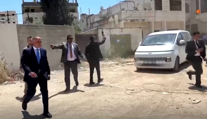 Israeli military opens fire near refugee camp where diplomats from 32 countries were staying - Reuters