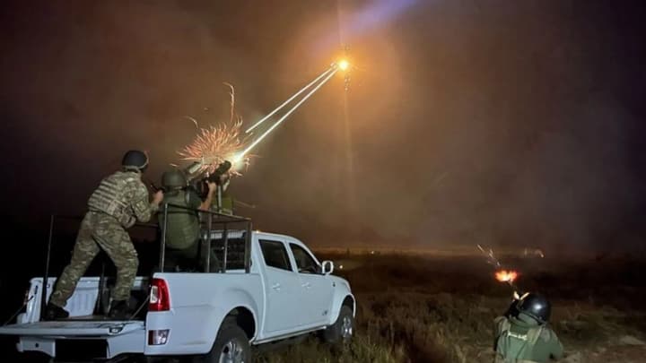 На Київщині ППО працює по ворожих безпілотниках