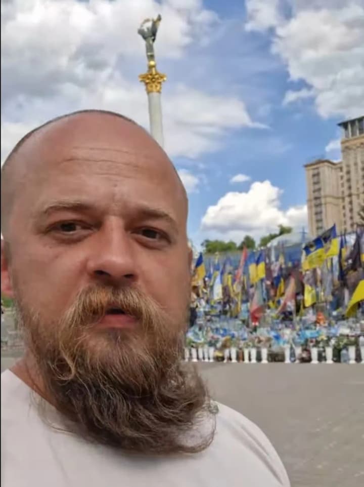 Ukrainian veteran Serhiy Yanyuk is on hunger strike on Maidan in Kyiv for the fourth day: what he demands