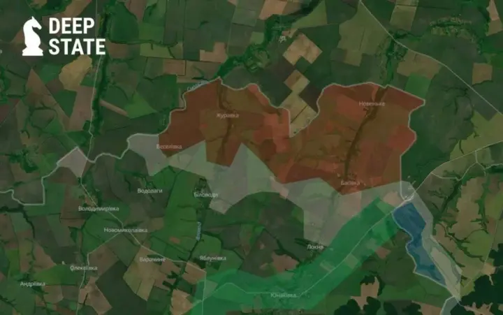 Армії рф вдалося закріпитись у чотирьох населених пунктах на Сумщині - DeepState