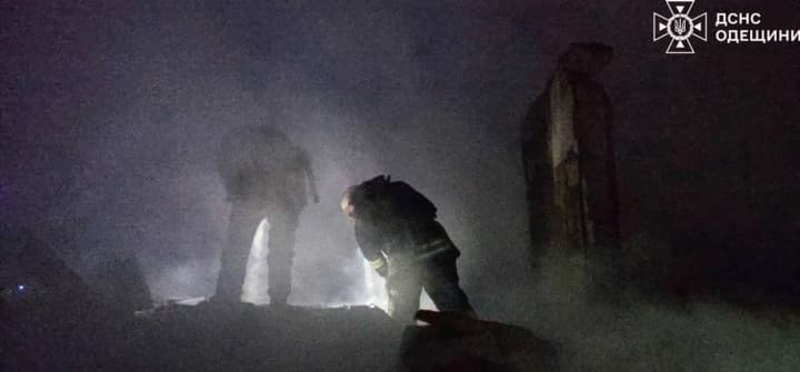 Night attack by Russia on Odesa region: a child injured