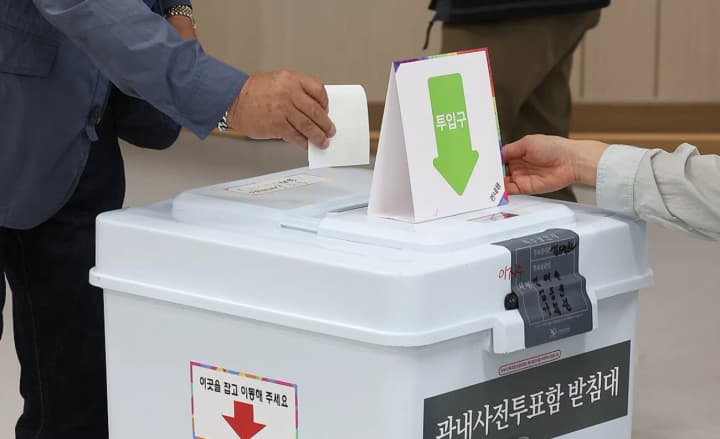 Early voting for president has begun in South Korea