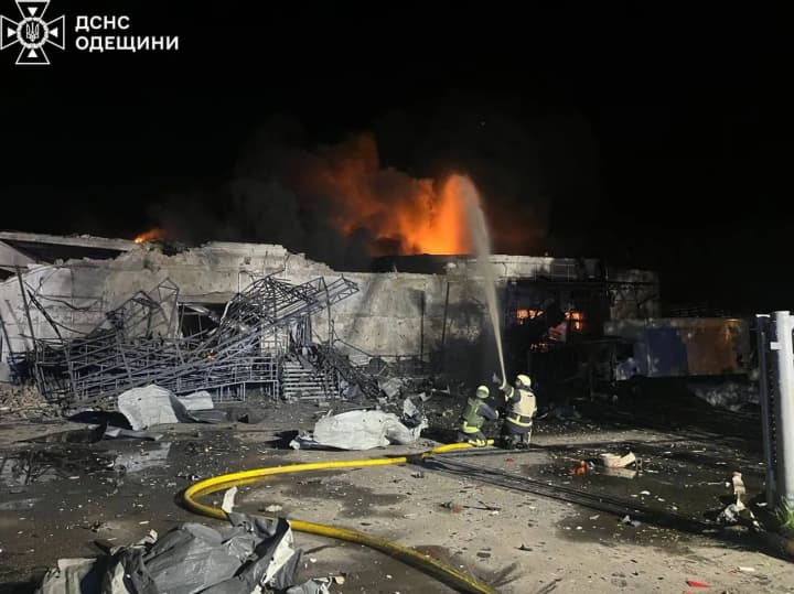 Russia attacked Odesa region with drones, there is destruction of the "Nova Poshta" branch: consequences shown