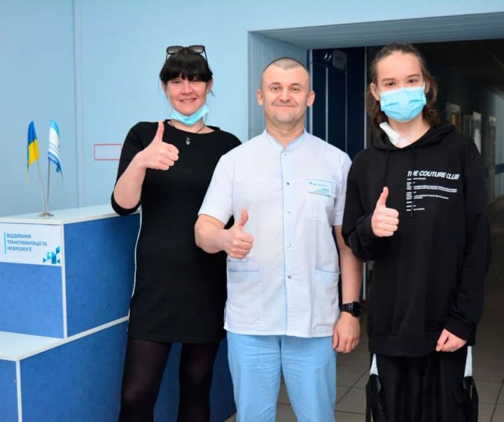 In Zaporizhzhia, a 15-year-old teenager received a kidney transplant from a deceased donor